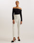 PHOLLYY-Tops-Off The Shoulder Fitted Top- Ted Baker Romania